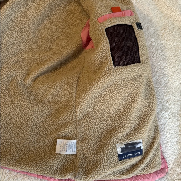 Pink Lands End Winter Coat - Picture 5 of 7